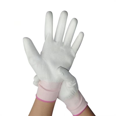 Nylon làm việc chống tĩnh điện Găng tay 13 thước đo Sợi carbon liền mạch Găng tay ESD phù hợp nhất