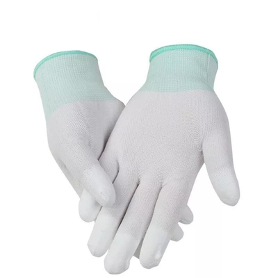 Găng tay chống tĩnh điện PU chống tĩnh điện với lớp phủ PVC chấm