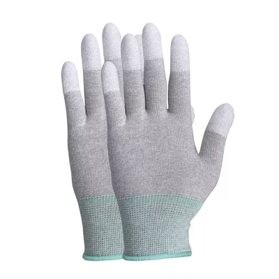 Phòng sạch Làm việc chống tĩnh điện Găng tay chịu nhiệt phủ PU