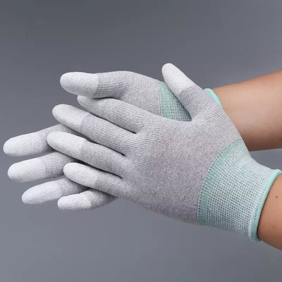 Phòng sạch Làm việc chống tĩnh điện Găng tay chịu nhiệt phủ PU