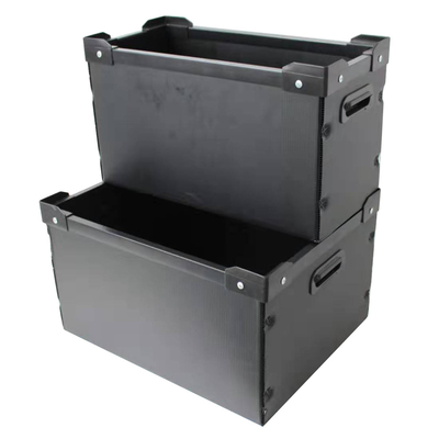 Hộp đựng dẫn điện Hộp nhựa ESD chống tĩnh điện Màu đen