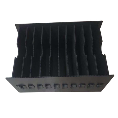 Hộp đựng dẫn điện Hộp nhựa ESD chống tĩnh điện Màu đen
