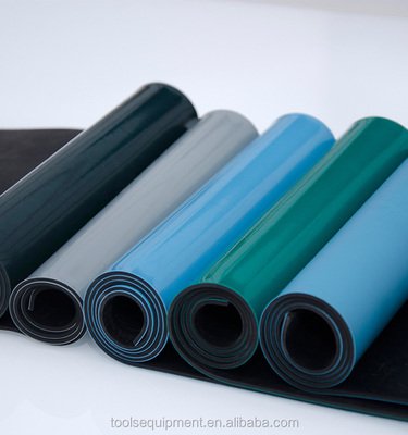 Tùy chỉnh cao su bàn ESD Mat tiếp đất chống tĩnh điện cho dây chuyền sản xuất điện tử