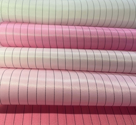 Lưới/Dải ESD Polyester/Cotton dẫn điện 5mm/4mm với độ phân rã tĩnh 0,1 giây