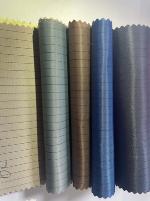 Dải 5 mm Vải ESD Phòng sạch Chống tĩnh điện Vải polyester chống tĩnh điện an toàn ESD