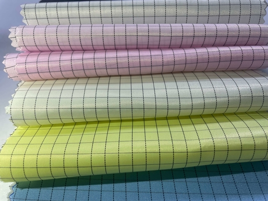 Dải vải 5 mm Chống tĩnh điện Vải polyester dẫn điện Phòng sạch Vải chống tĩnh điện