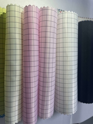 Dải vải 5 mm Chống tĩnh điện Vải polyester dẫn điện Phòng sạch Vải chống tĩnh điện