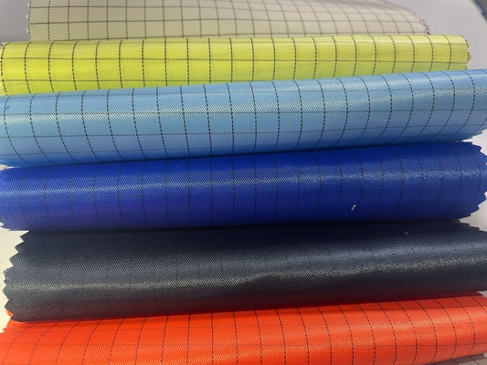 Vải chống tĩnh điện 65% Polyester 35% Cotton Twill cho quần áo Esd