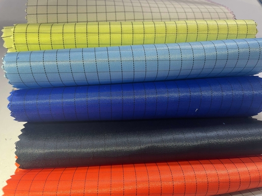 Vải chống tĩnh điện 65% Polyester 35% Cotton Twill cho quần áo Esd