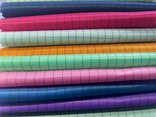Phòng sạch chống tĩnh điện Lint Polyester miễn phí Vải chống tĩnh điện an toàn cho quần áo phòng thí nghiệm