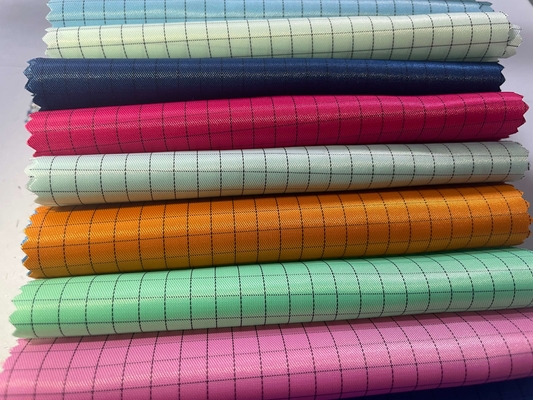 Phòng sạch chống tĩnh điện Lint Polyester miễn phí Vải chống tĩnh điện an toàn cho quần áo phòng thí nghiệm