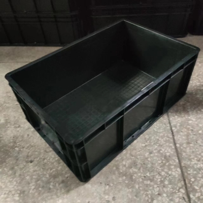 Hộp linh kiện ESD Thùng lưu trữ an toàn ESD Hộp chống tĩnh điện nhỏ màu đen Nhựa dẫn điện Khay đóng gói chống tĩnh điện nhỏ