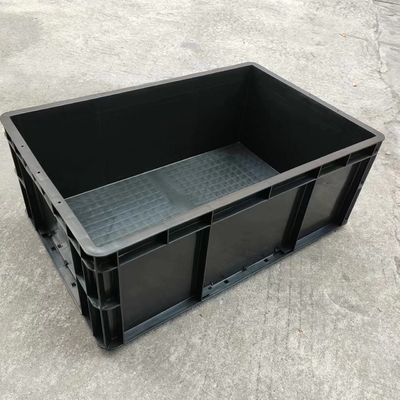 Hộp đựng Esd Màu đen chống tĩnh điện vĩnh viễn Nhựa Esd Tote điện tử Hộp đựng Caseesd dẫn điện có nắp