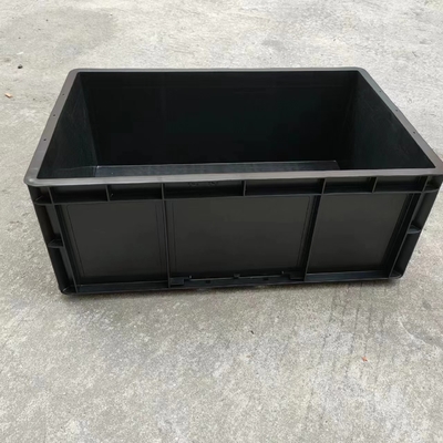 Hộp đựng Esd Màu đen chống tĩnh điện vĩnh viễn Nhựa Esd Tote điện tử Hộp đựng Caseesd dẫn điện có nắp