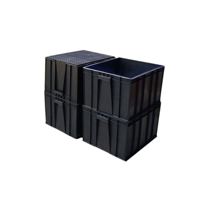Esd Hộp sóng Hộp nhựa Bao bì Pcb chống tĩnh điện Esd Khay trong suốt Esd Hộp lưu trữ chống tĩnh điện cho Pcb