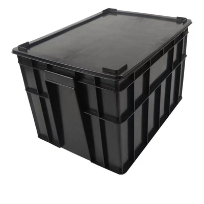 Hộp nhựa an toàn ESD nhỏ 350 * 265 * 125mm Thùng chống tĩnh điện Cán bóng