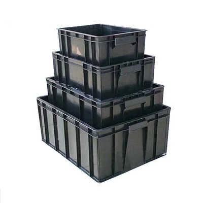 Hộp nhựa an toàn ESD nhỏ 350 * 265 * 125mm Thùng chống tĩnh điện Cán bóng