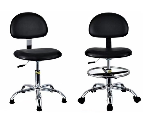 440 * 410mm ESD Yên xe xoay Ghế tựa lưng đúc tựa Esd Stool Ghế
