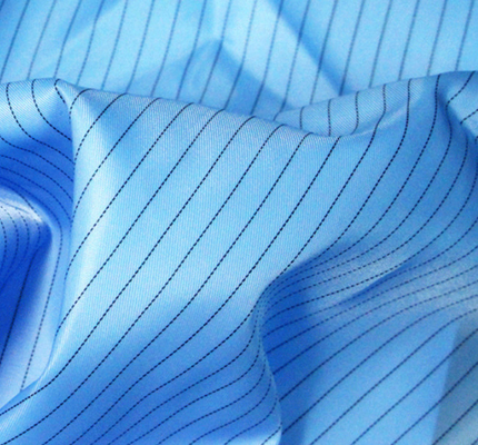 Phòng sạch dẫn điện Vải dệt chống tĩnh điện 5MM Lưới Polyester ESD