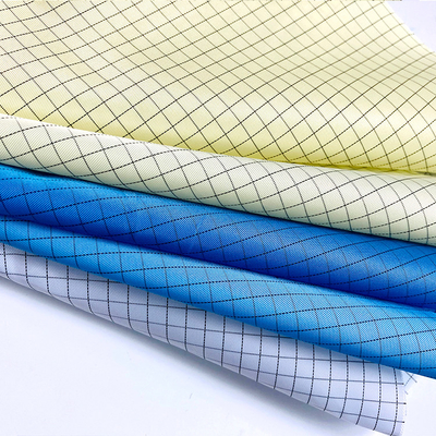 0,25cm Vải ESD chống tĩnh điện Polyester Cotton 100d * 100d Vải không dệt