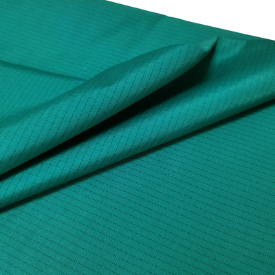 Vải ESD chống tĩnh điện có thể giặt được Vải sợi tổng hợp Polyester
