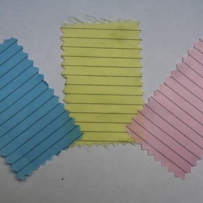 75D * 75D Chống tĩnh điện ESD Vải Phòng thí nghiệm Áo khoác Polyester cho Phòng sạch