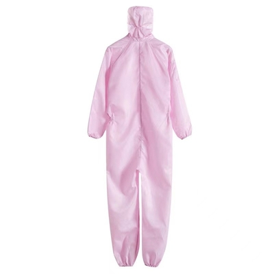 165 * 80 ESD Quần áo chống tĩnh điện Phòng sạch Smock Overcoat 100D * 100D