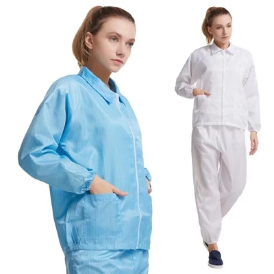 Phòng sạch Chống tĩnh điện ESD Smock Gown Tùy chỉnh Chống thấm nước với tay áo dài