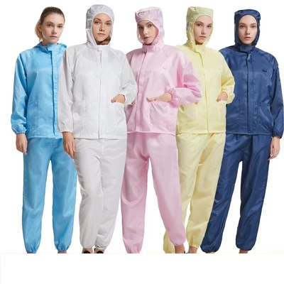 Phòng sạch Chống tĩnh điện ESD Smock Gown Tùy chỉnh Chống thấm nước với tay áo dài