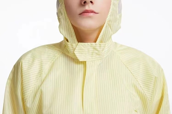 ESD Lint Hàng may mặc miễn phí Unisex Chống bụi chống tĩnh điện Bộ quần áo phòng sạch chống tĩnh điện