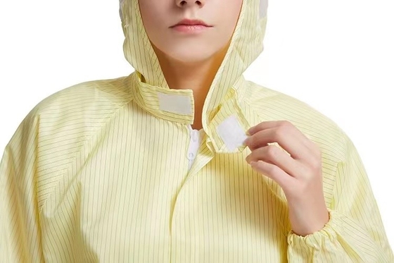 ESD Lint Hàng may mặc miễn phí Unisex Chống bụi chống tĩnh điện Bộ quần áo phòng sạch chống tĩnh điện