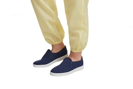 Phòng sạch có mũ trùm đầu Chống tĩnh điện Quần áo bảo hộ lao động ESD không bụi Polyester