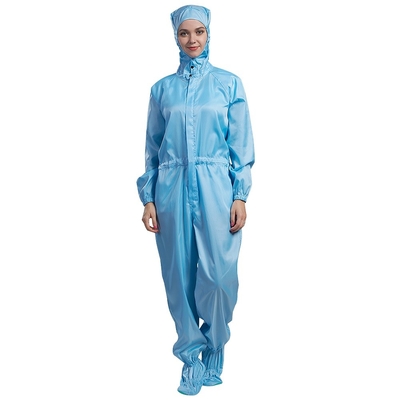 Phòng sạch 250g Áo khoác chống tĩnh điện ESD Quần làm việc thoải mái