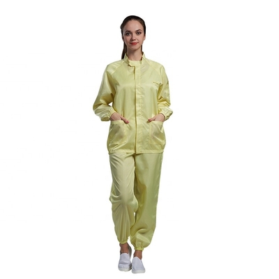Phòng sạch Quần áo co giãn đàn hồi chống tĩnh điện Quần áo an toàn OEM ESD