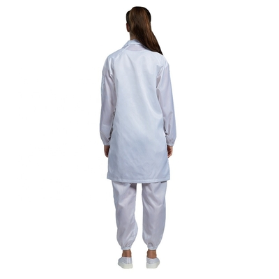 DG001 Quần áo chống tĩnh điện ESD Smock cho phòng sạch công nghiệp