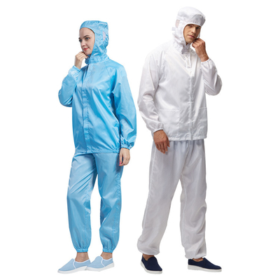 Nhà sản xuất ESD Phòng sạch Quần áo chống tĩnh điện Tạp dề Quần áo làm việc