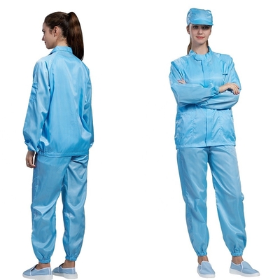 Bộ đồ chống tĩnh điện mùa hè Áo khoác phòng thí nghiệm vô trùng ESD