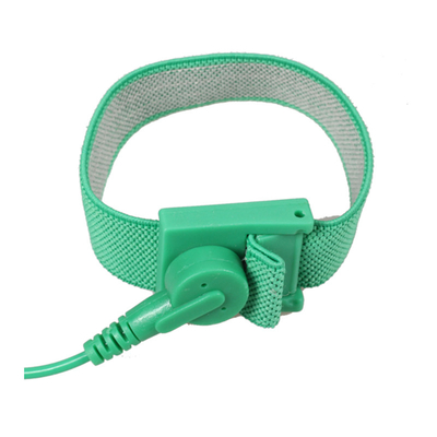 Có dây chống tĩnh điện ESD Cổ tay Dây đeo cổ tay Cáp xoắn ốc Khu vực tĩnh điện