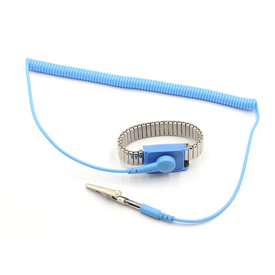 Phòng sạch Dẫn điện Chống tĩnh điện ESD Dây đeo cổ tay PU Đường chụp 10mm