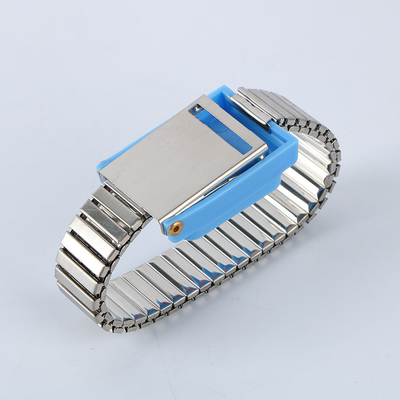 Dây đeo cổ tay ESD chống tĩnh điện không dây Dây đeo cổ tay bằng kim loại với PVC