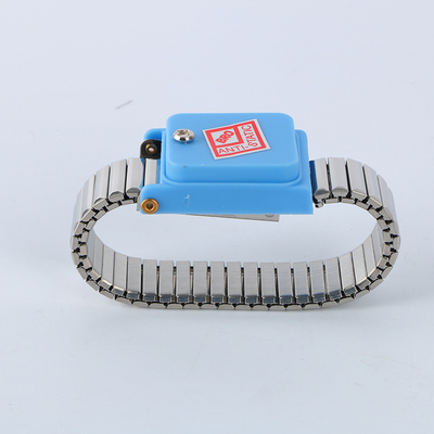 Dây đeo cổ tay ESD chống tĩnh điện không dây Dây đeo cổ tay bằng kim loại với PVC
