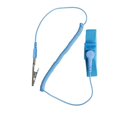1.8m Chống tĩnh điện ESD Dây đeo cổ tay Magic Tape PU PVC để xả tĩnh