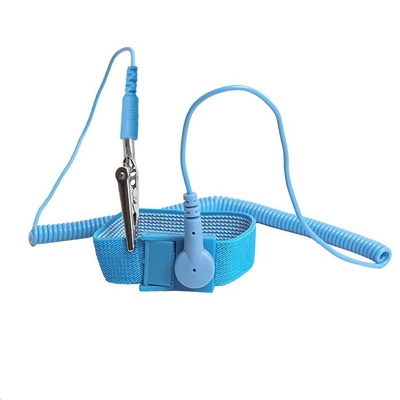 1.8m Chống tĩnh điện ESD Dây đeo cổ tay Magic Tape PU PVC để xả tĩnh