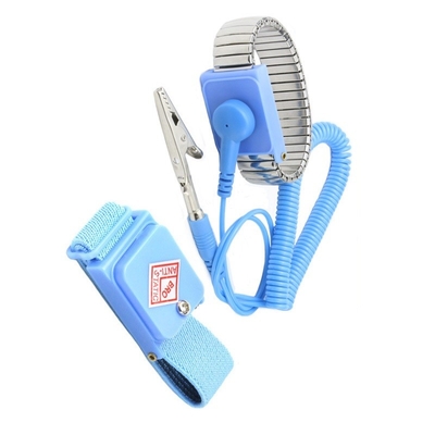 Dây đeo cổ tay chống tĩnh điện ESD Bảo vệ cổ tay 10mm Snap PU 2.5mm