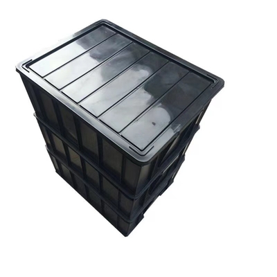Thùng nhựa tái chế ESD An toàn SMT Reel Thành phần PP có nắp