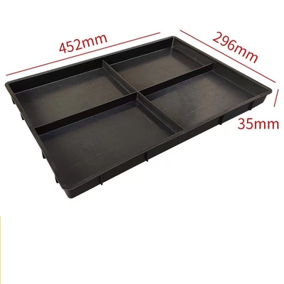 ESD OEM Chống tĩnh điện Thùng chứa nhựa tùy chỉnh Pallet lưu thông màu đen