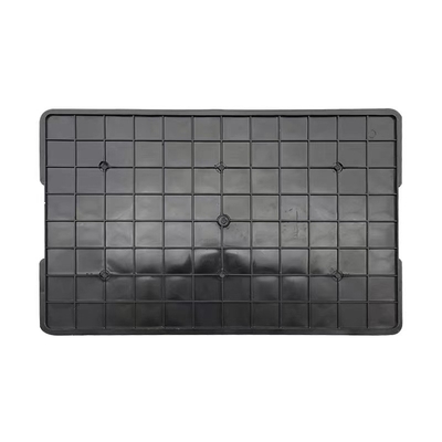 ESD OEM Chống tĩnh điện Thùng chứa nhựa tùy chỉnh Pallet lưu thông màu đen