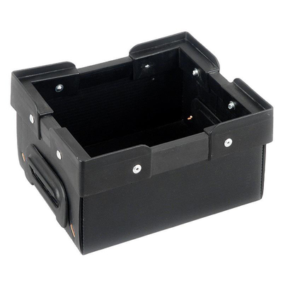 Hộp đựng bằng nhựa ESD không thấm nước màu đen Giá đỡ băng lưu trữ cuộn SMD