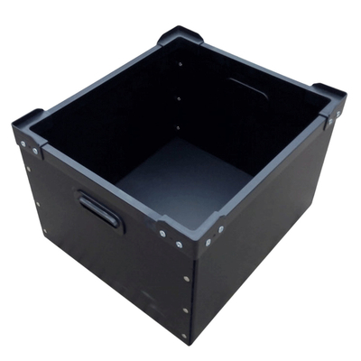 Hộp đựng bằng nhựa ESD không thấm nước màu đen Giá đỡ băng lưu trữ cuộn SMD