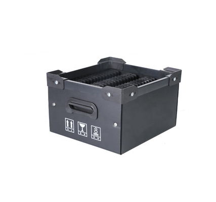 Hộp đựng bằng nhựa ESD không thấm nước màu đen Giá đỡ băng lưu trữ cuộn SMD